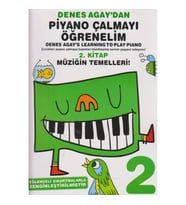 DENES AGAY'DAN PİYANO ÇALMAYI ÖĞRENELİM 2.KİTAP