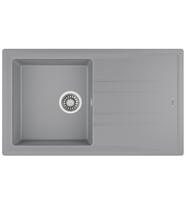 115330014-Teka Stone 50 B-TG Metallic Grey Granit Eviye