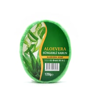 Aloevera Özlü Süngerli Sabun Banyo Duş Sabunu 120 G
