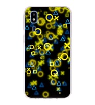 Samsung Galaxy A2 Core Uyumlu Kapak Semboller Tasarımlı Şeffaf Silikon Kılıf