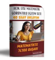 Açık Lise Matematik Tüm Dersler Görüntülü Eğitim Seti