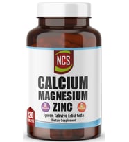 Ncs Kalsiyum Magnezyum Taurat Çinko 120 Tablet Vitamin D & K