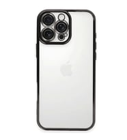 Apple iPhone 16 Pro Kılıf Razer Lensli Silikon - Siyah