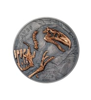 AgaKulche Nimravidae Evrimi 2024 1 Ons Gümüş Sikke Coin