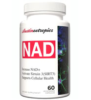 Austinootropics NAD Nicotinamide Adenine Dinucleotide Pure Potency 500mg 60 capsul.Made ın Usa.65.