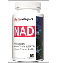 Austinootropics NAD Nicotinamide Adenine Dinucleotide Pure Potency 500mg  60 capsul.Made ın Usa (Renksiz)