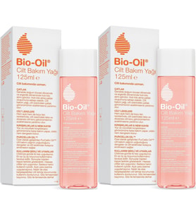 Bio-Oil Çatlak Oluşumunu Önleyici Cilt Bakım Yağı 125ML (Yeni Formül) (2 Li Set)