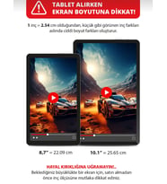Vorcom Sxpro 10.1" 6GB RAM 64 GB HAFIZA Tablet Siyah