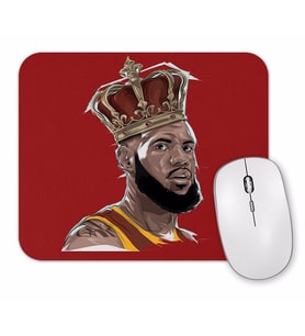 King Lebron James Mouse Pad