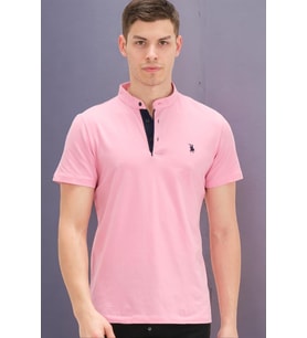 T8560 DEWBERRY T-SHIRT-PEMBE-2