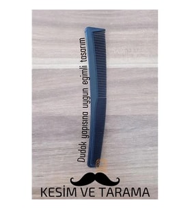 Bıyık Kesim ve Tarama Tarağı Eğimli Bıyık Tarağı