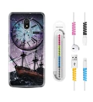 Xiaomi Redmi 8A 8 Pro 9C 9T 10C 11T Pro Kılıf Kablo Koruma Spiral Silikon Time 1749