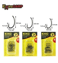 SAZAN İĞNESİ EXTRACARP Hooks Exc 2000 NO:4