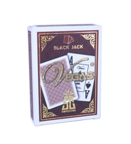 Swisscard İskambil Blackjack Poker Oyun Kartı - Kırmızı