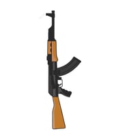 Kalaşnikof Tüfek Sticker 17cm