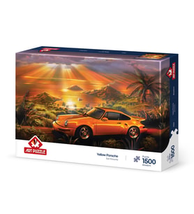 Art Puzzle Sarı Porsche 1500 Parça Puzzle