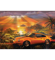 Art Puzzle Sarı Porsche 1500 Parça Puzzle