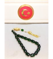 ATEŞ KEHRİBAR TESBİH BİLEK EFE BOY USTA YAPIMI
