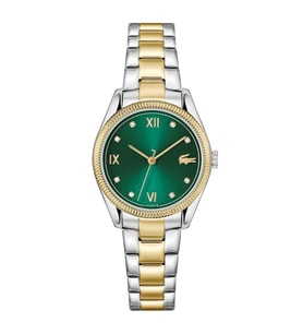 LACOSTE LAC2001484 ALTIN KAPLAMA YEŞİL KADRAN KADIN KOL SAATİ