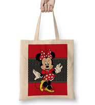 Minnie Mouse 06 Bez Çanta Uzun Saplı