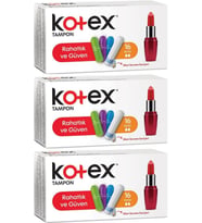 Kotex Tampon Mini 48 Li Set (3PK*16)