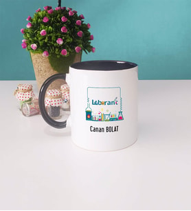 Laborant Kupa Bardak Siyah