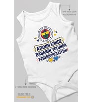 Babaya Özel Sıfır Kollu Bebek Zıbını %100 Pamuk