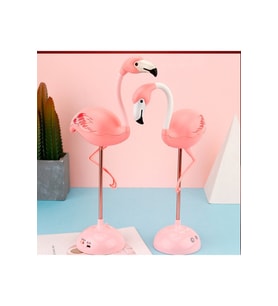 Şarjlı Flamingo Masa Lambası, Taşınabilir ve Şık Aydınlatma Hadesi (Krem)