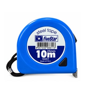 FİVESTAR 1025T 10 METRE X 25 MM ŞERİT METRE – EL TİPİ ÖLÇÜM METRESİ