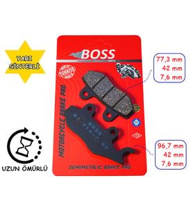Rks Freccia 150 Ön Fren Disk Balatası Boss Fa214