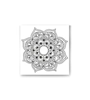 DBSanatevi Mandala Çiçek Tablo 60 X 60 Cm