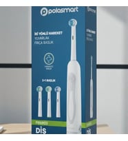 Ticimark PBS-903 Pilli Diş Fırçası 3+1 Başlık IPX5 Orta Sertlik-İki