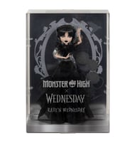 HXJ03 Monster High Wednesday Balo Elbiseli Bebek