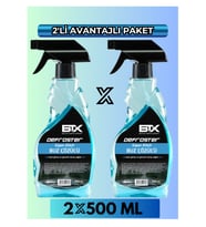 2'li Süper Etkili Araç Cam Kapı Buz Çözücü ve Buzlanma Önleyici Sprey 2X500ml