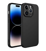 Coverzone Apple iPhone 14 Pro ?le Uyumlu K?l?f Z-Mara Lansman Vieri Tam Koruma Arka Kapak Kamera Koruma �?k?nt?l? P�r�zs�z Y�zey Siyah