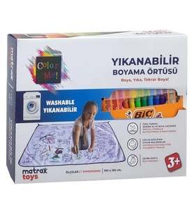 "color Me!" Yıkanabilir Boyama Örtüsü
