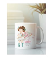 Beyaz Kupa Bardak G158 Aşk Yeniyıl Yılbaşı Noel Dostluk Arkadaşlık Sevgi Kardeşlik Doğumgünü