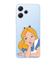 Xiaomi Redmi 12 Uyumlu Uyumlu Alice Tasarımlı Şeffaf Telefon Kılıfı