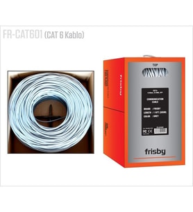 FRISBY CAT6 Utp 23AWG 305m Kablo FR-CAT601