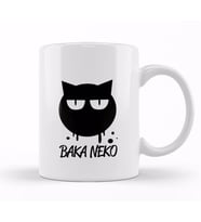 Baka Neko Anime Manga Cat Kedi Kupa Bardak Porselen