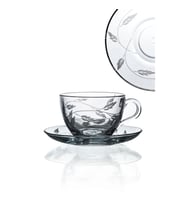 Decocia 6'lı Basic Fincan Set 12 Parça 238cc Sürgün Desenli