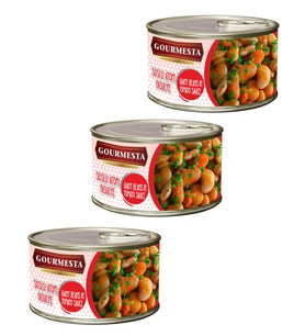 Soslu Atom Fasulye Konservesi 400 g x 3 Adet