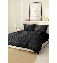 Marcalanya Çift Kişilik Nevresim Takımı Pamuklu Saten Kumaş 6 Parça 3D Dijital Baskı Duvet Cover Set Model.