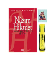 Henüz Vakit Varken Gülüm 9789750814068 - Nazım Hikmet - Sarı Fosforlu Kalem - Not Defterli Seti (Renksiz)