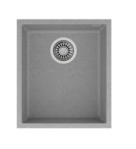TEKA Square 34.40 TG Stone Grey Tezgah Altı Granit Eviye 115230031