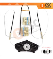 Audi A8 S8 A8L Quattro MK3 D4 4H 2010-2017 4H0839461 4H0839462 İçin Arka Kapı Cam Kriko Tamir Seti