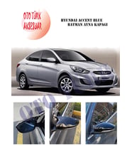 Hyundaı Accent Blue Yarasa Batman Ayna Kapağı (Siyah)