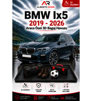 BMW Ix5 2019 - 2026 Araca Özel 3D Bagaj Havuzu