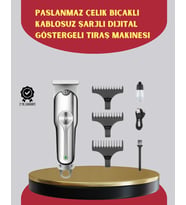 Mey İthalat® Yüksek Performanslı Erkek Saç Kesme Makinesi – Uzun Pil Ömrü ve Hassas Kesim