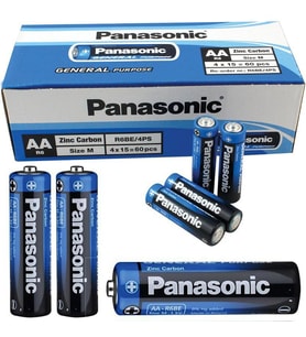 Panasonic Manganez Kalem AA Pil 60 Adet